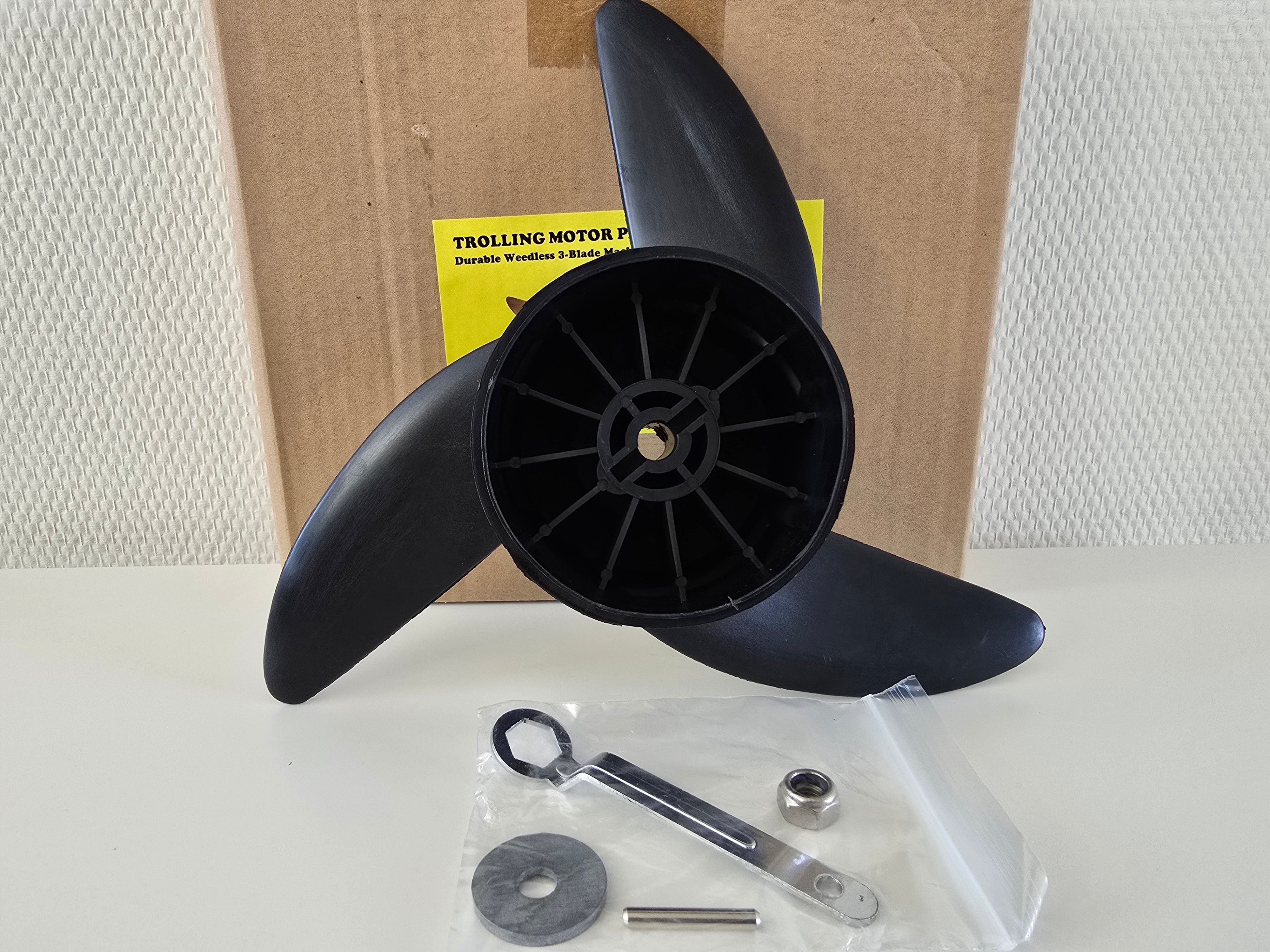 Aqua-Marina 3-blad Propeller Fluistermotor Weedless 55 / 62 / 86 lbs
