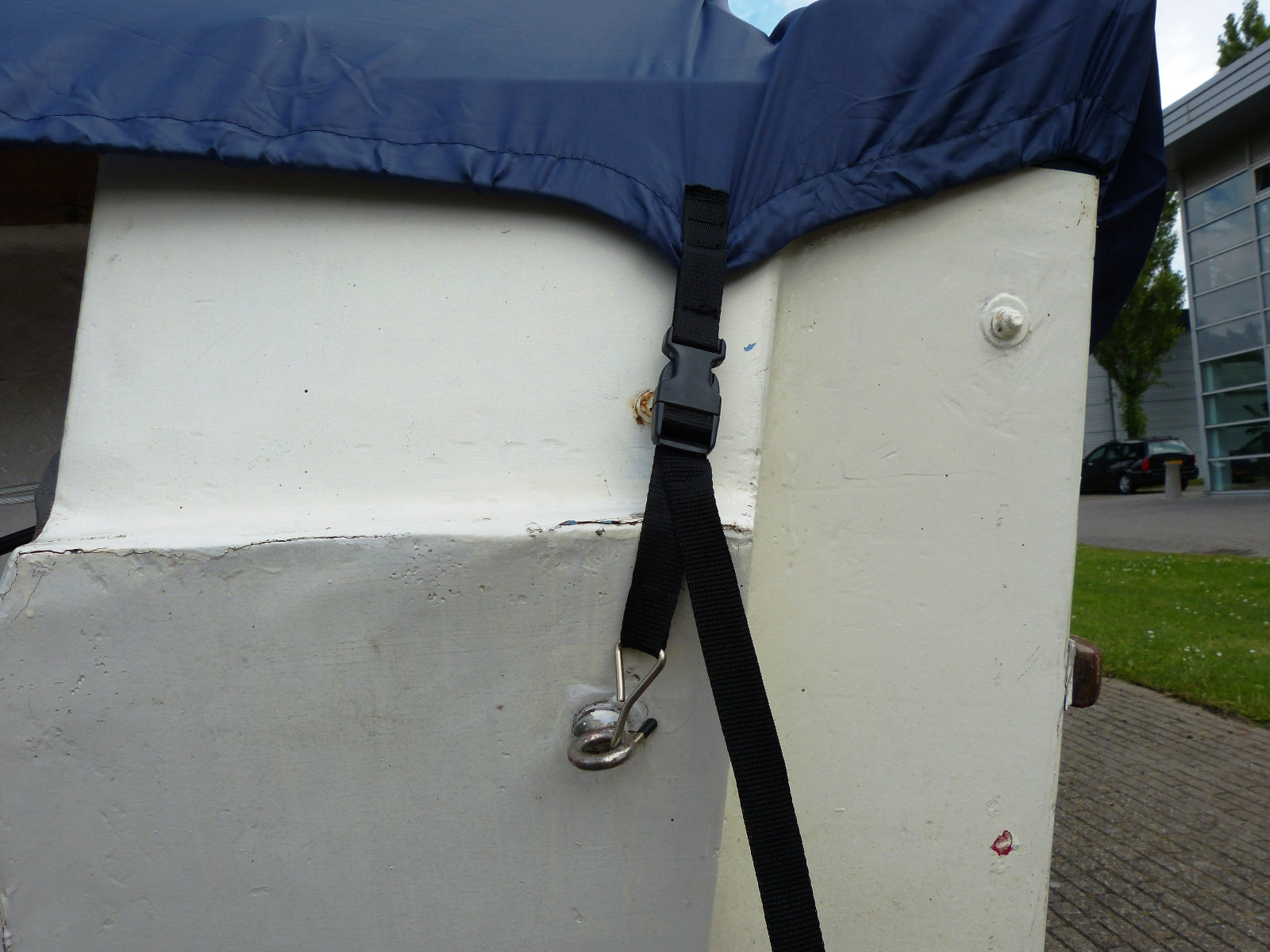 Persenning afdekzeil boothoes afdekhoes 516-580 x 250cm - TYPE D