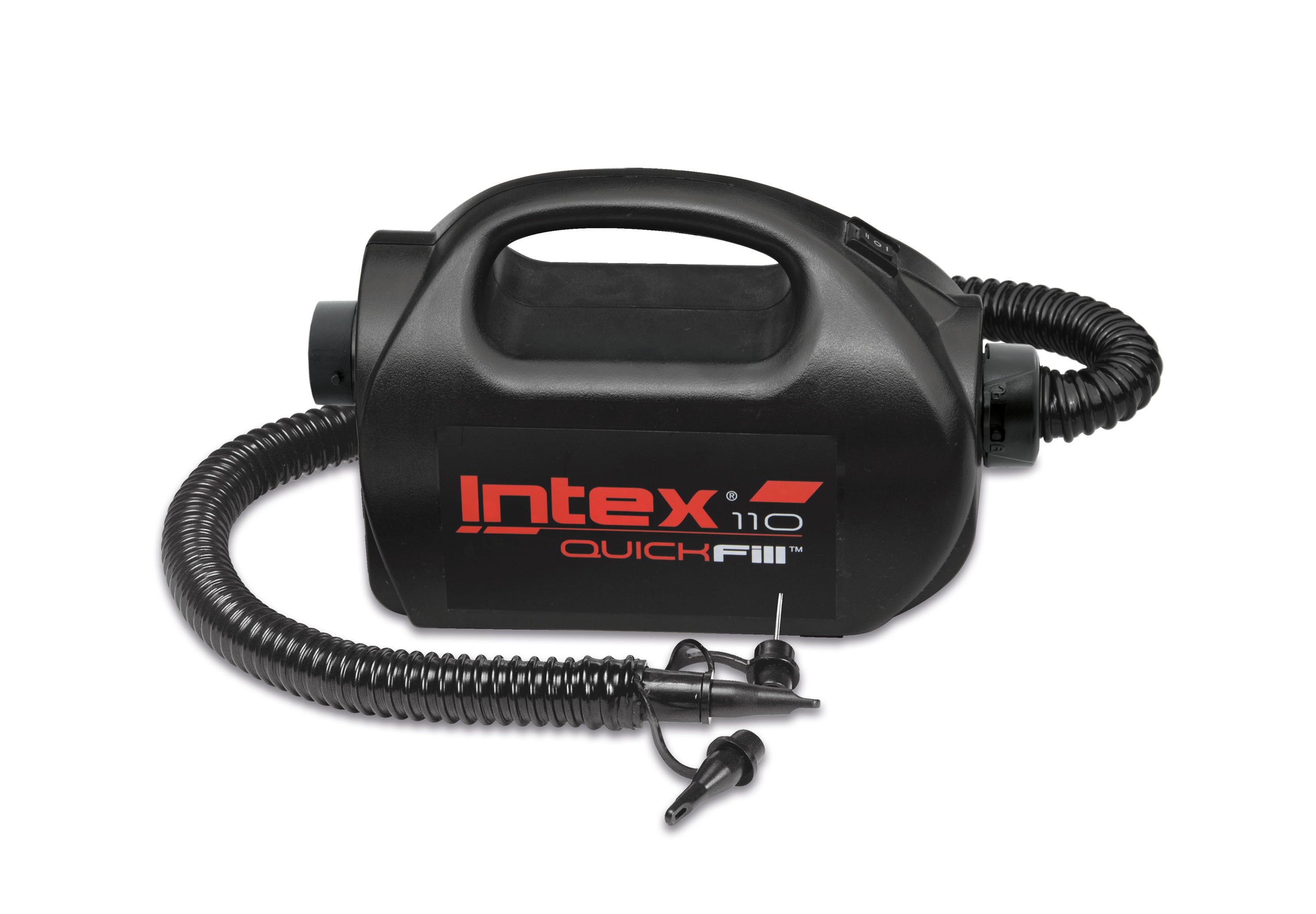 Intex 68609 – Quick-Fill High PSI Elektrische Pomp (12V/230V) | Luchtpomp met hoge druk