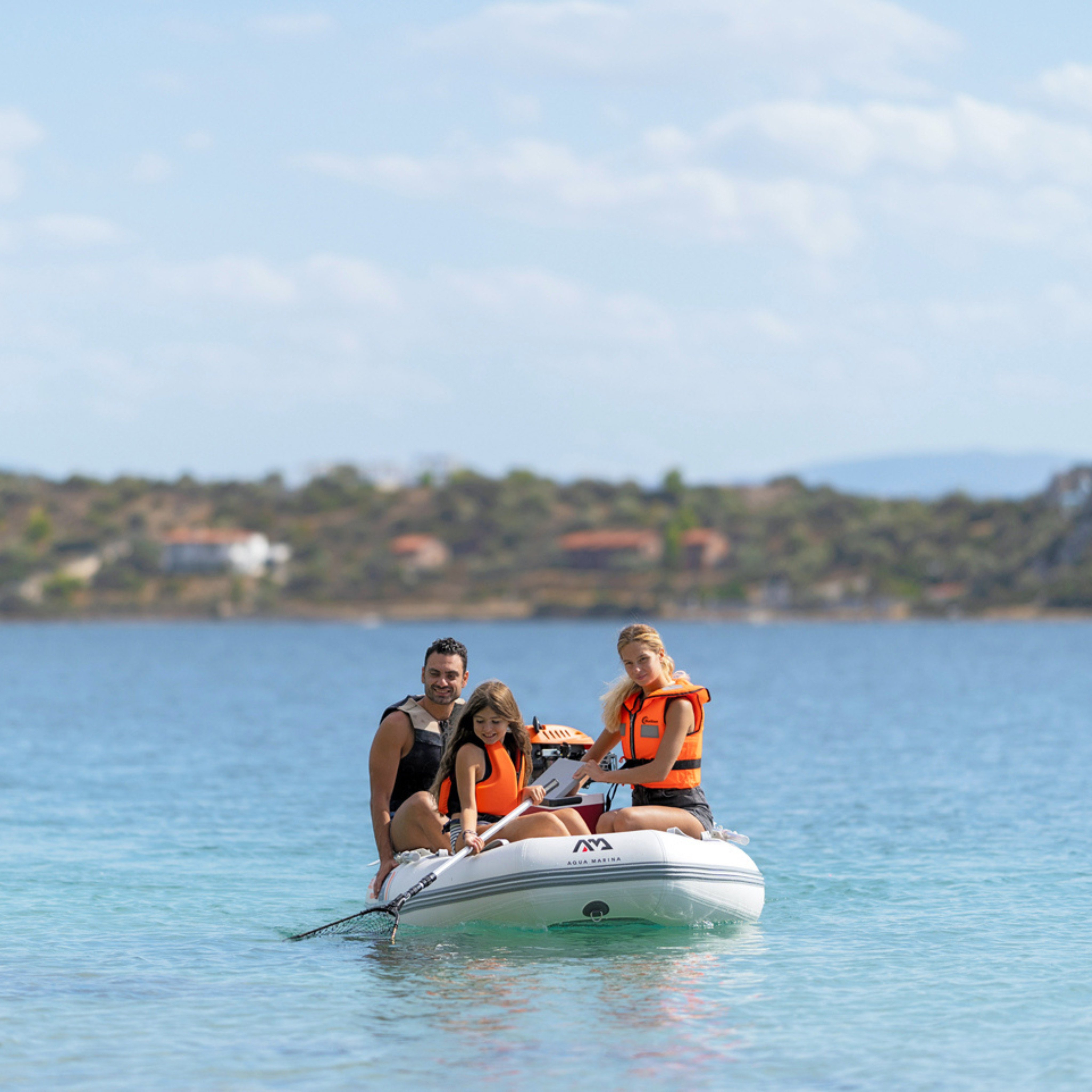 Aqua Marina BT-UD250 Rubberboot Airdeck – Compacte en Veelzijdige Opblaasboot voor 2+1 Personen