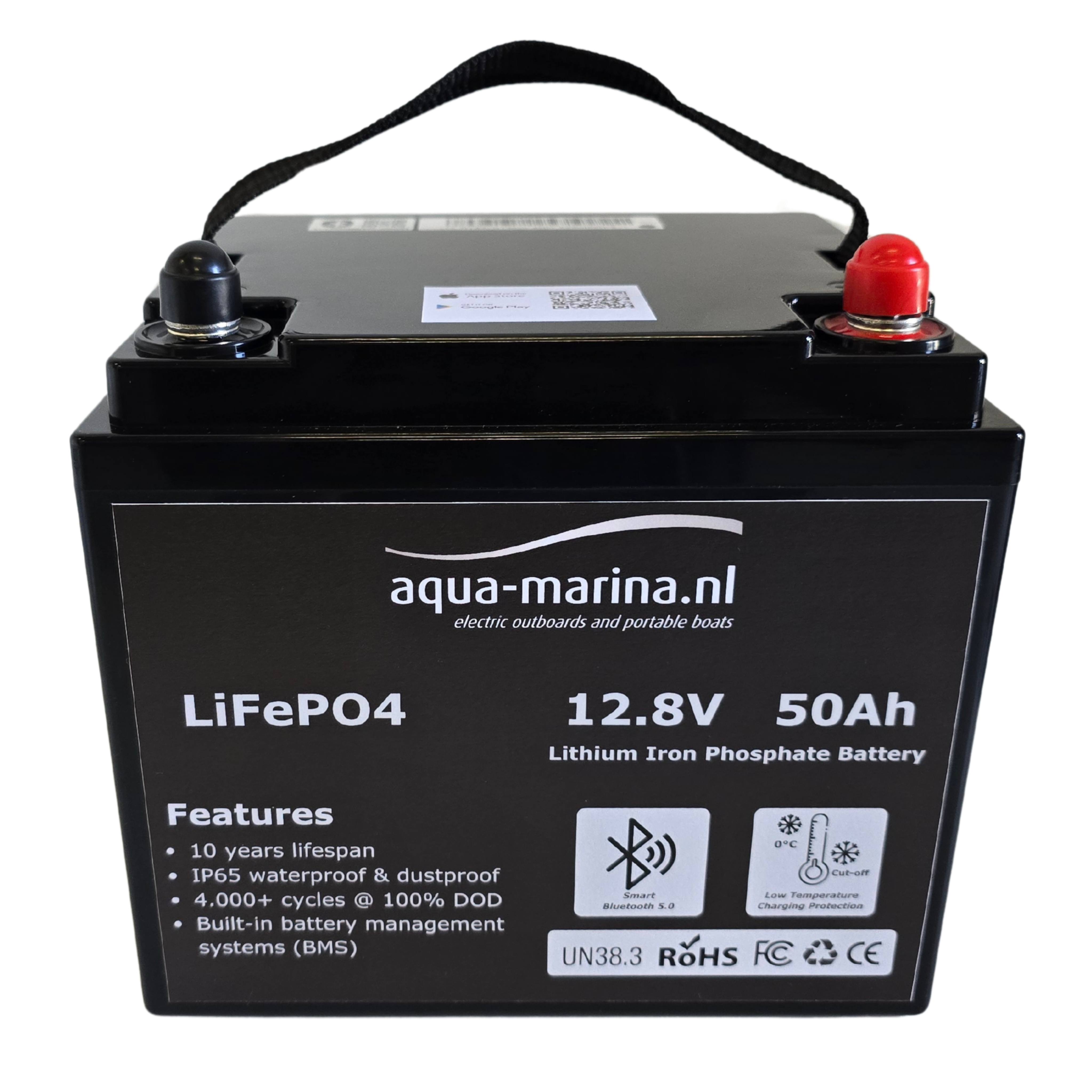 Complete Vaarset 40lbs – Fluistermotor + LiFePO4 Accu + Acculader | Direct Varen!