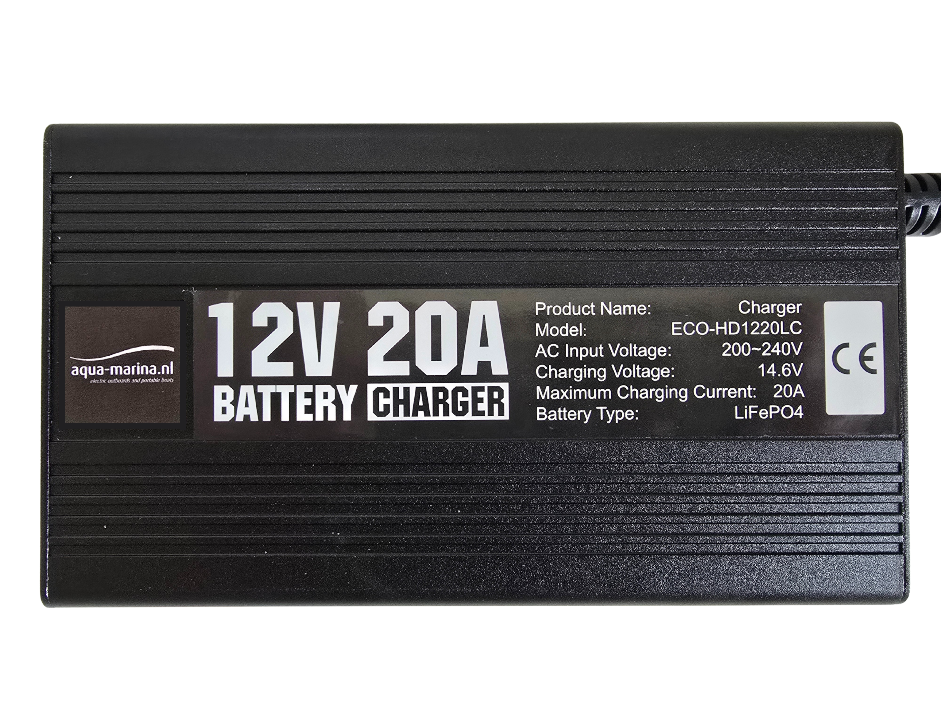 Accuset 1: 12V 50Ah LiFePO4 Lithium Accu + 20A Lader | Lichtgewicht, Bluetooth & Plug & Play