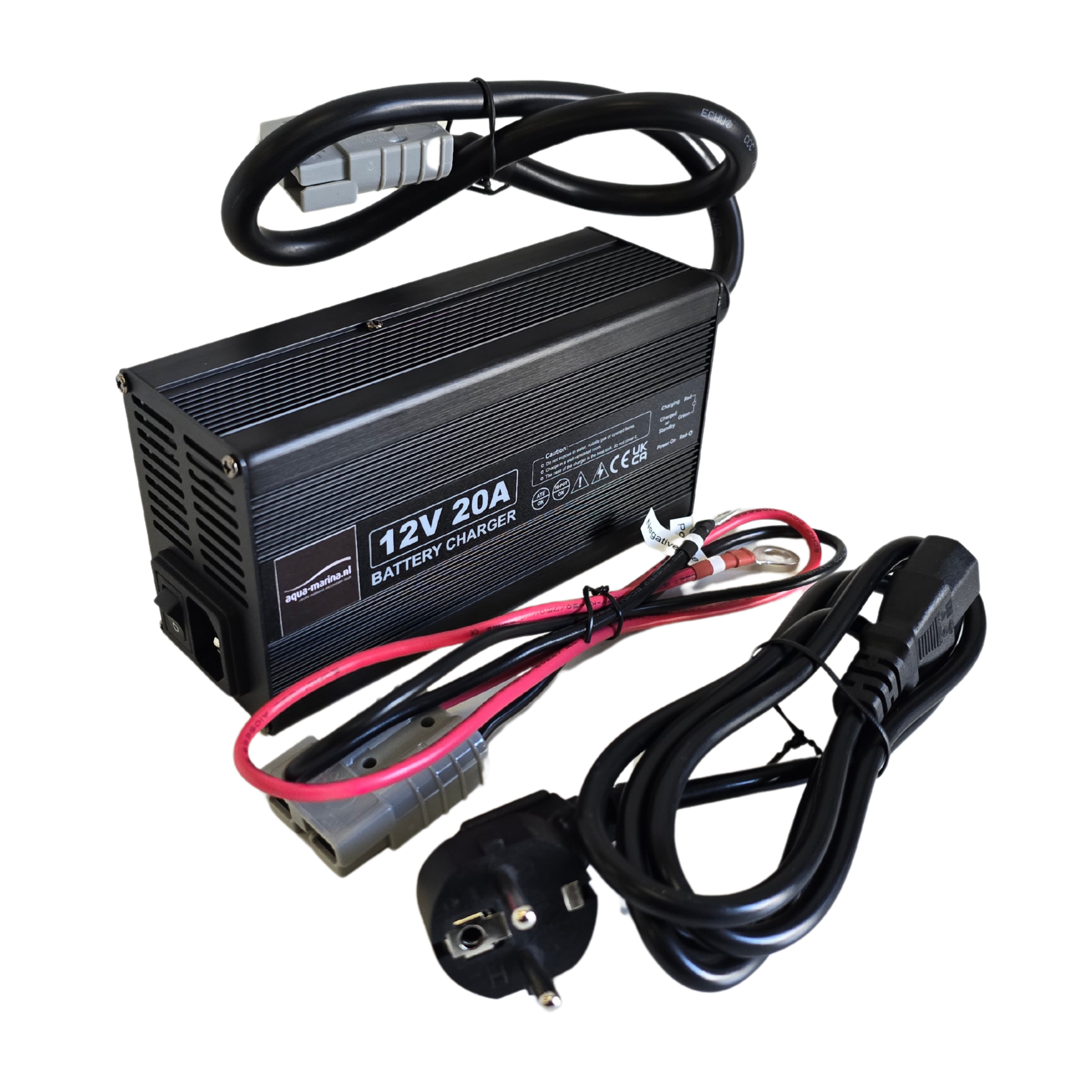 Complete Vaarset 68lbs – Fluistermotor + LiFePO4 Accu + Acculader | Direct Varen!