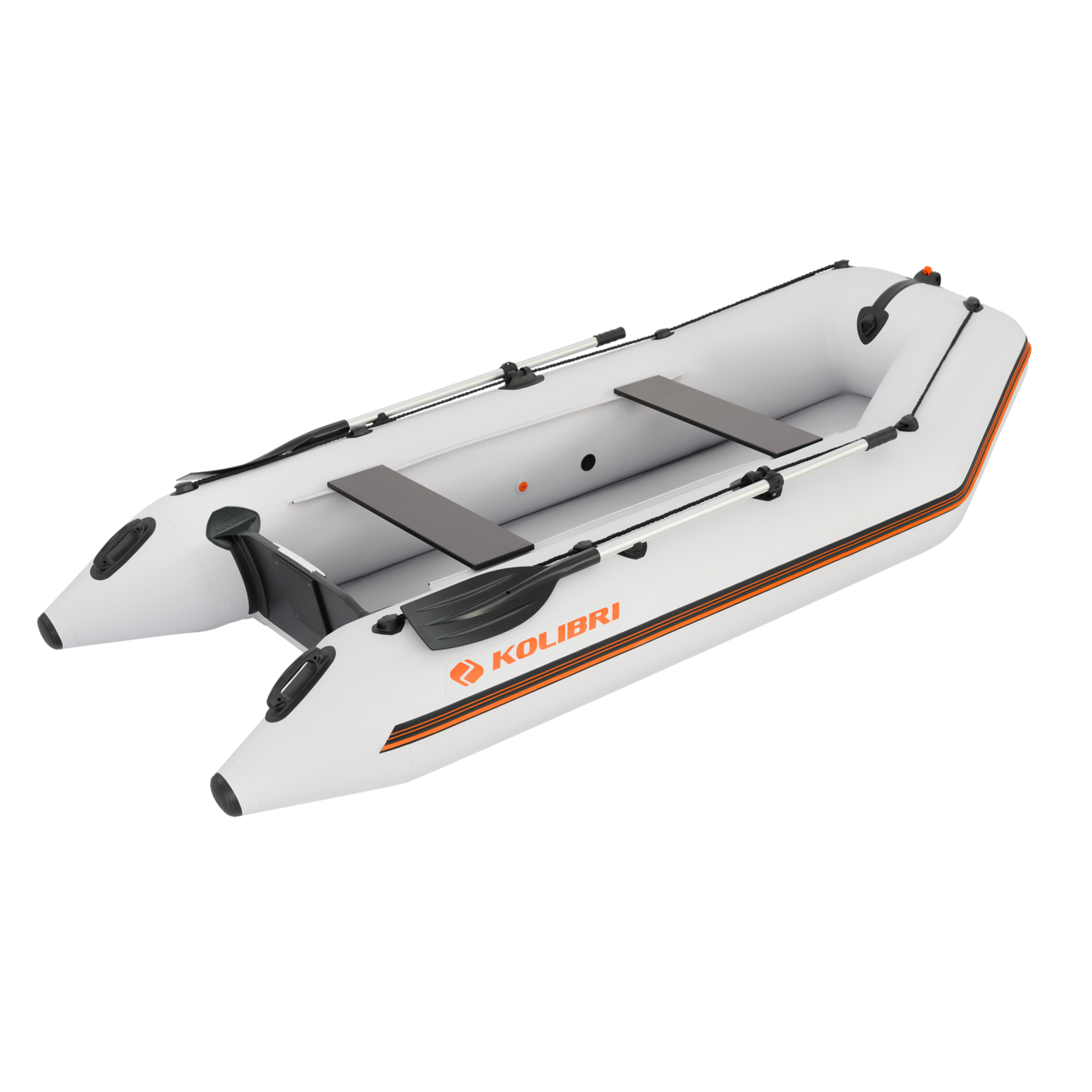 Kolibri KM-330B Rubberboot met Boekvloer – Ruime en Robuuste Opblaasboot voor 4 + 1 Personen