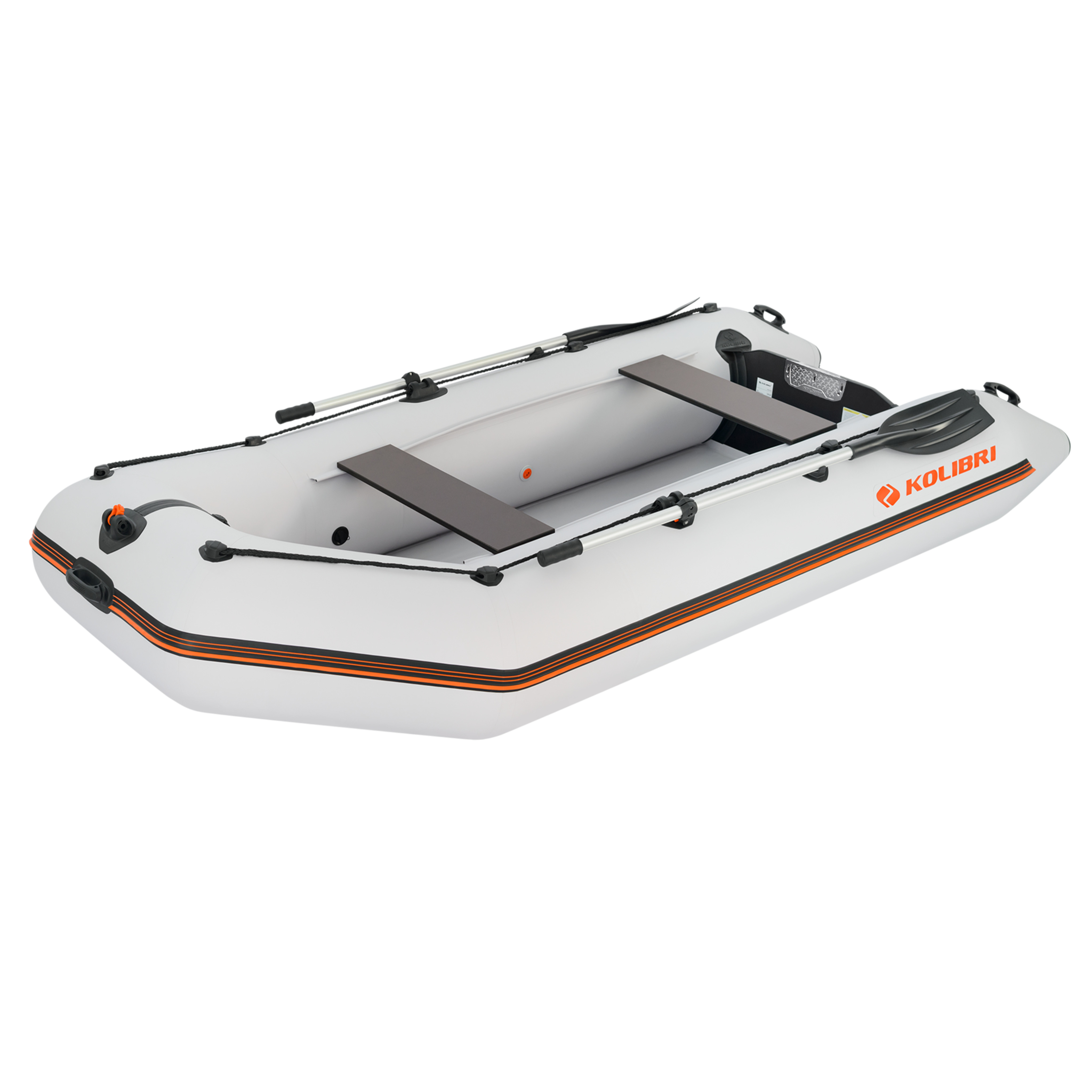 Kolibri KM-330B Rubberboot met Boekvloer – Ruime en Robuuste Opblaasboot voor 4 + 1 Personen