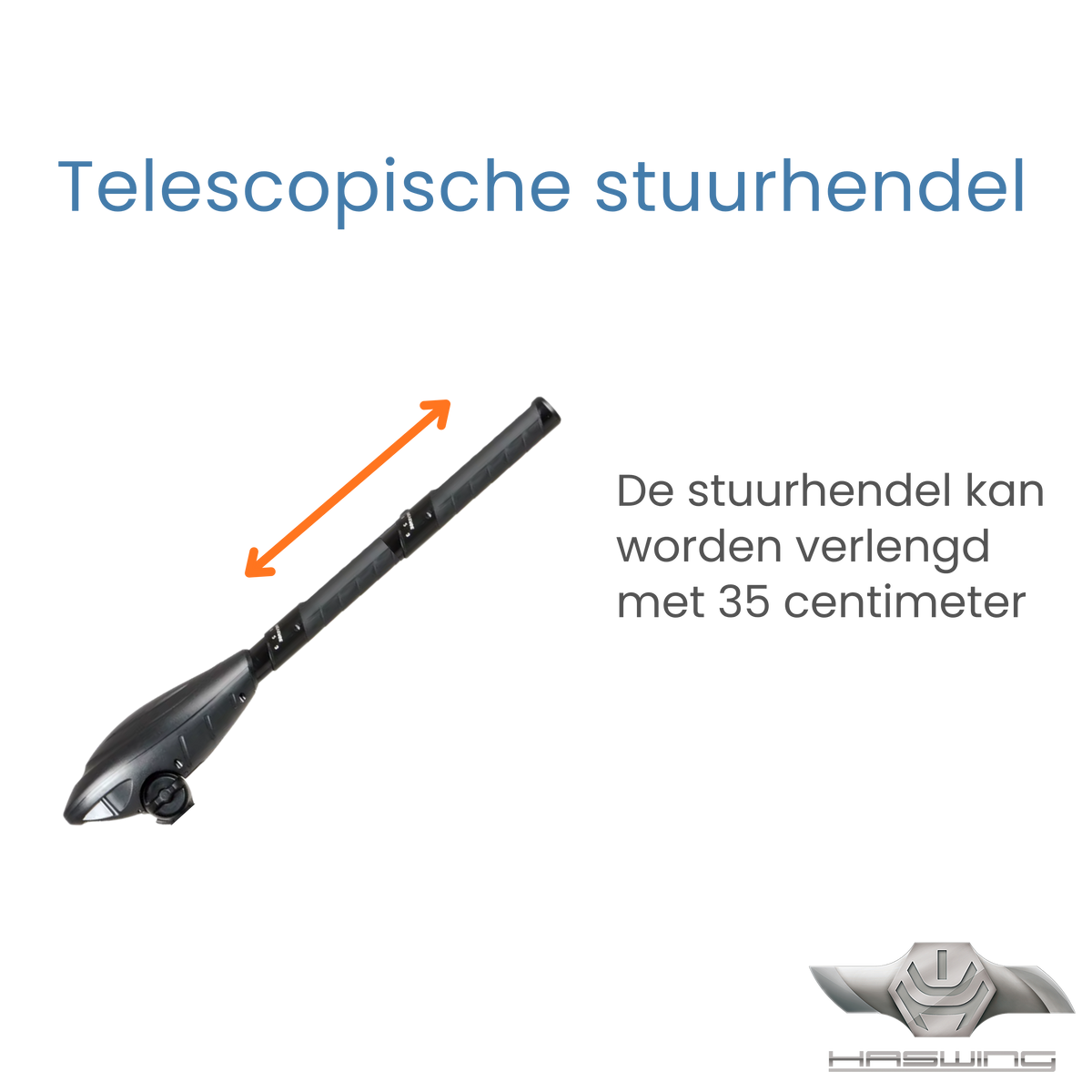 Telescopische stuurhendel van de Haswing Osapian 30