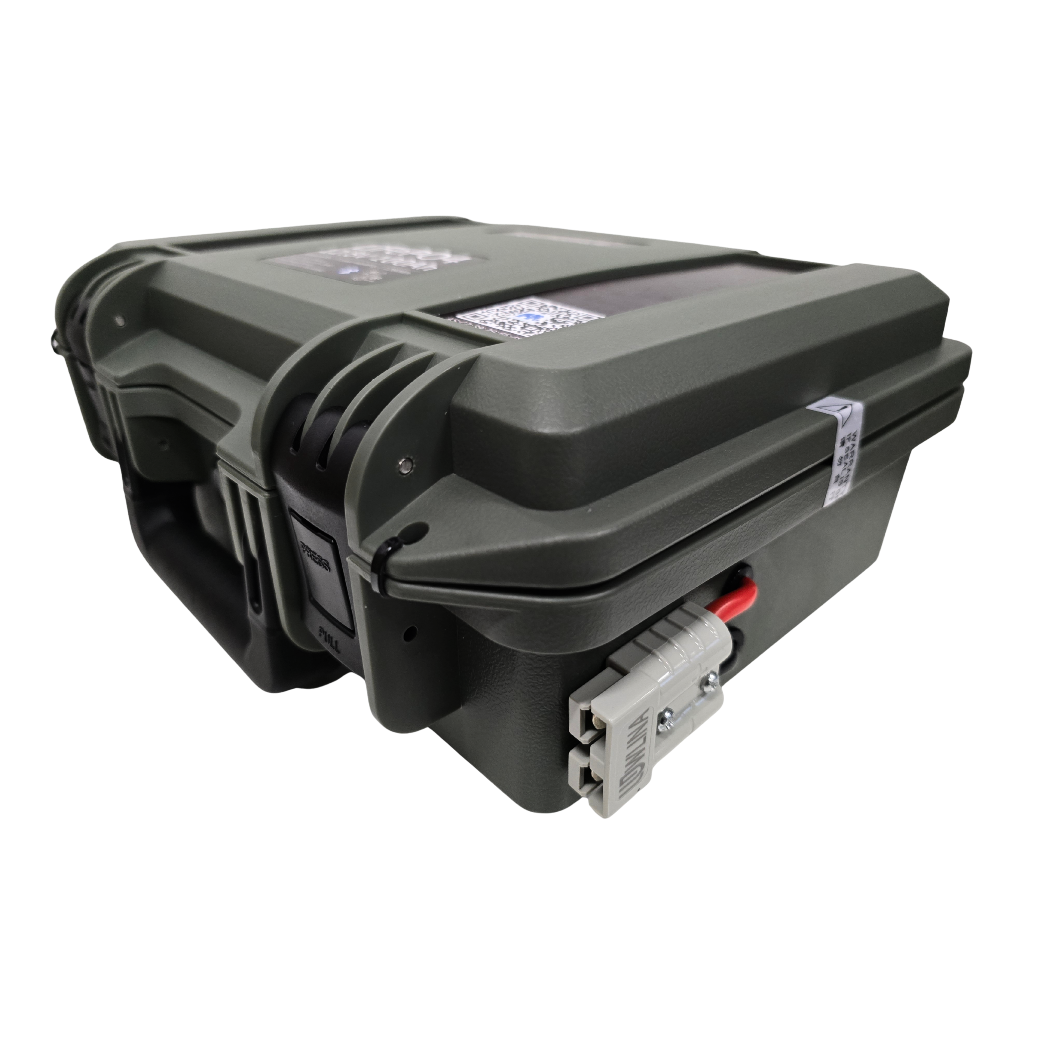 Aqua-Marina.NL Outdoor Box Lithium LiFePO4 Accu 100Ah 12V Smart | Bluetooth | Anderson SB50 USB GX16 SP17 | Outdoorbox