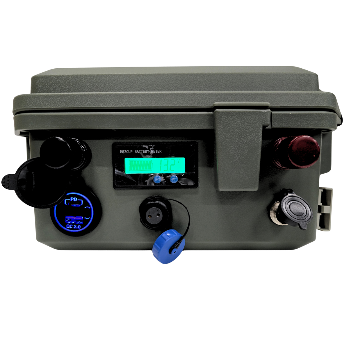 Aqua-Marina OutdoorBox 12.8V 140Ah LiFePO4 Accu – Bluetooth & Anderson SB50