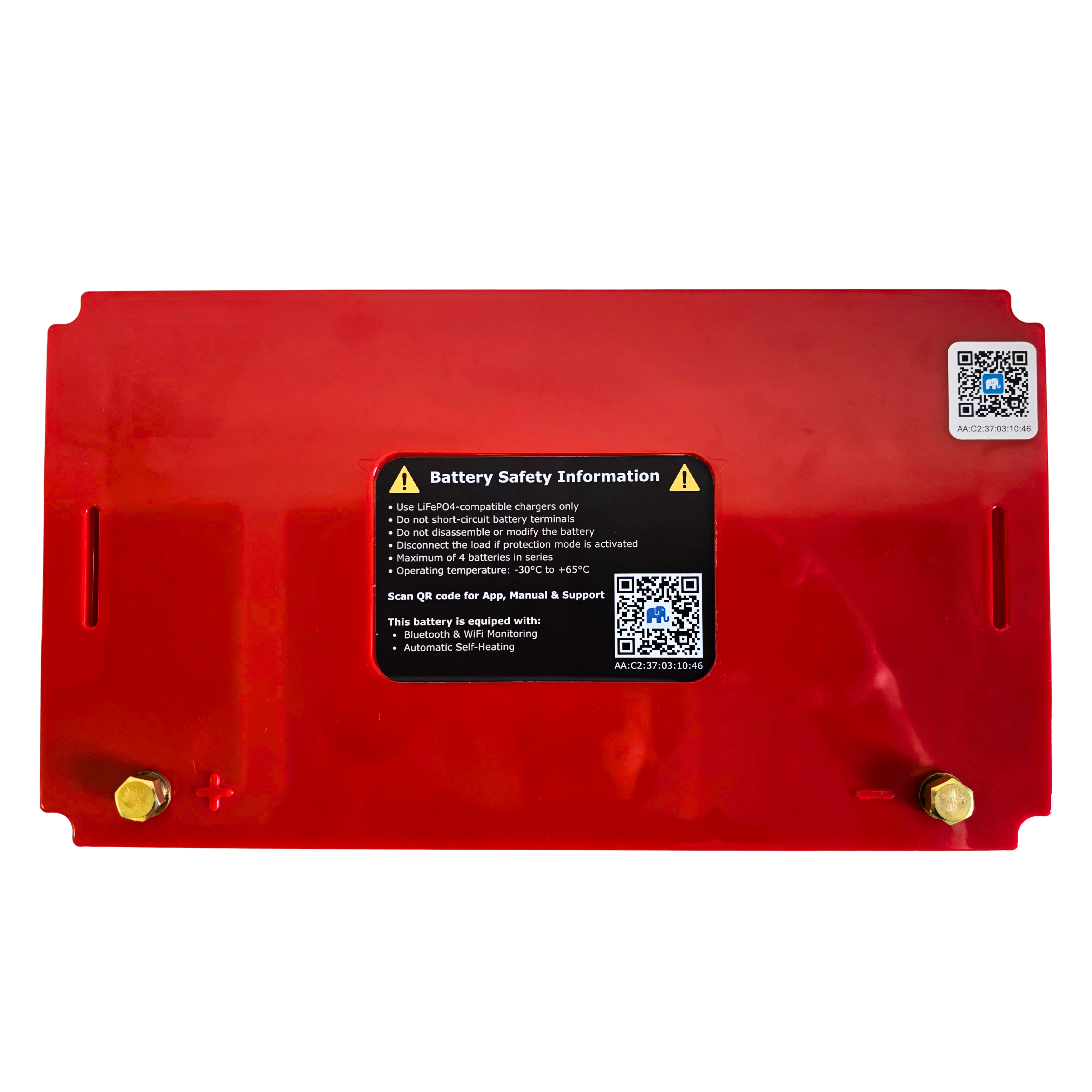 Aqua-Marina.NL ProLine Lithium LiFePO4 Accu 320Ah 12V Smart | Bluetooth WiFi Verwarming