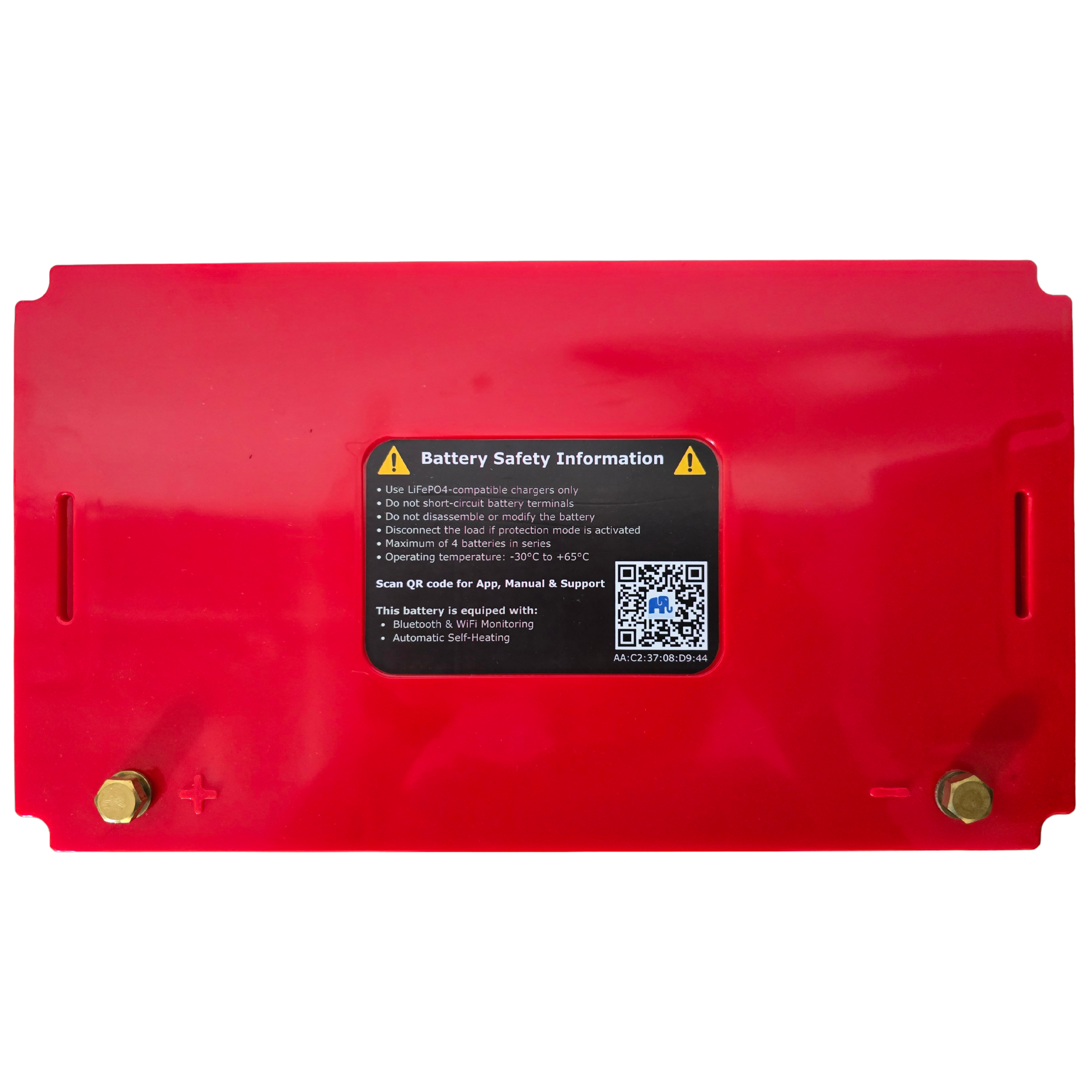 Aqua-Marina ProLine 12.8V 345Ah Lithium LiFePO4 Accu Bluetooth | WiFi | Heating – ECE R10 Certified