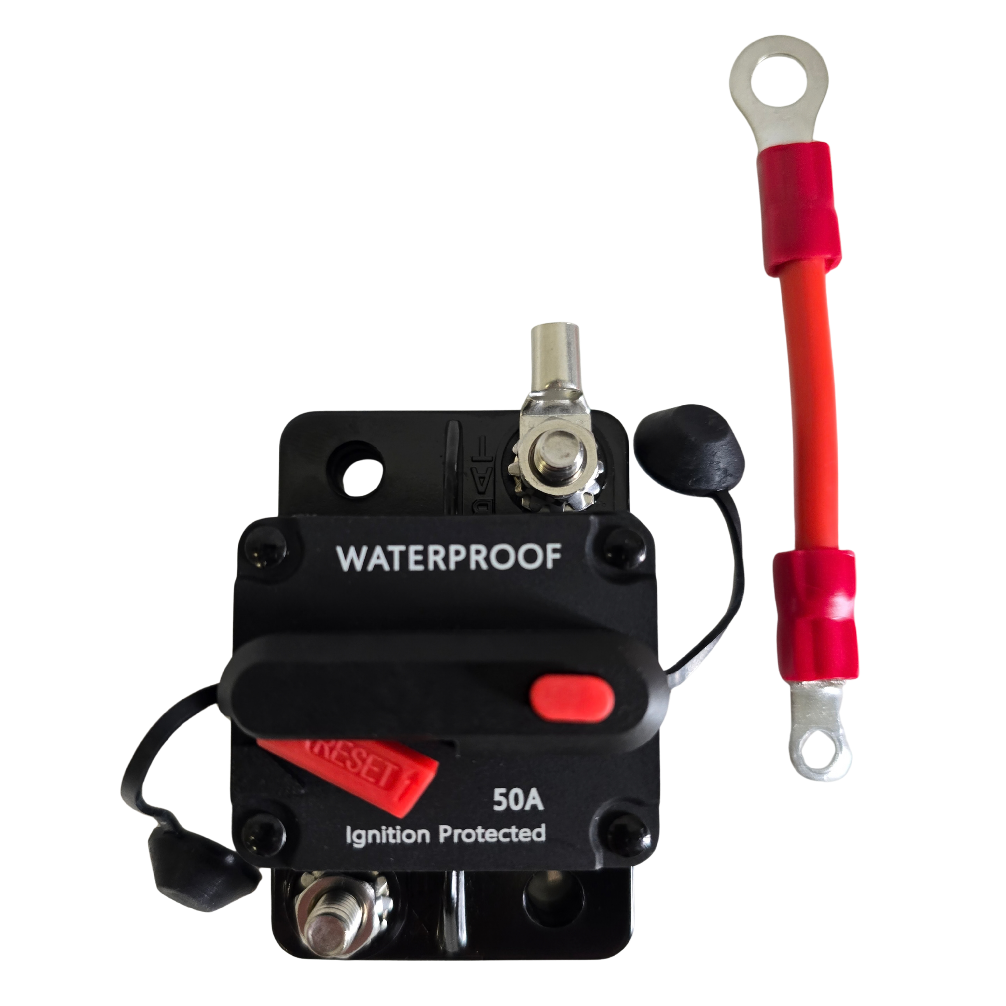 Circuit Breaker 40-70A 12V-48V – Automatische zekering met reset en hoofdschakelaar