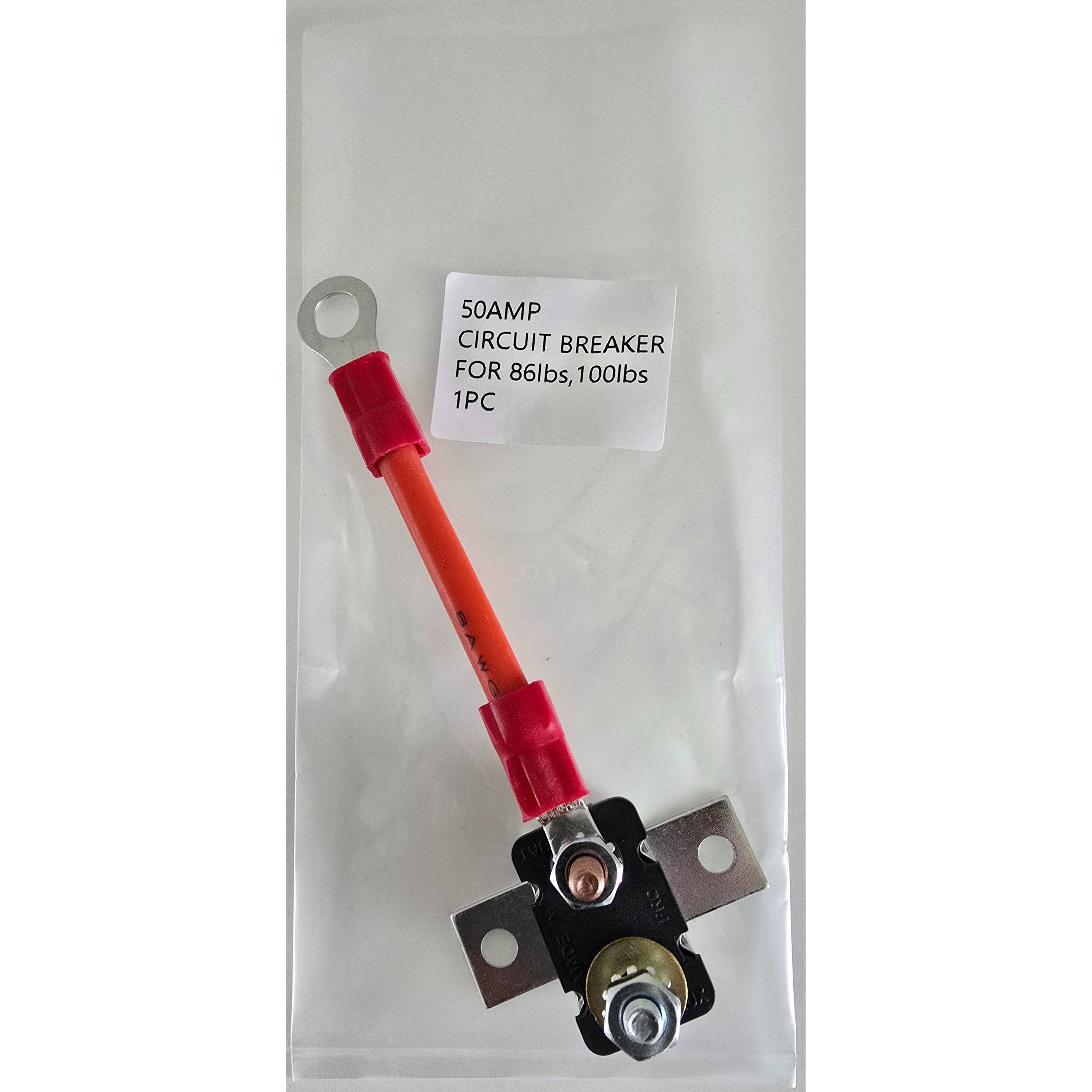 Circuit Breaker 30-70A 12V-48V – Automatische zekering met reset en hoofdschakelaar