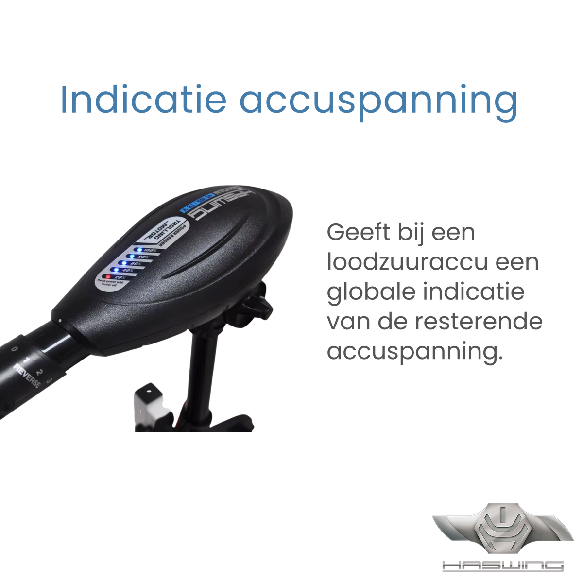 LED-accuspanningsindicator Haswing Osapian 30