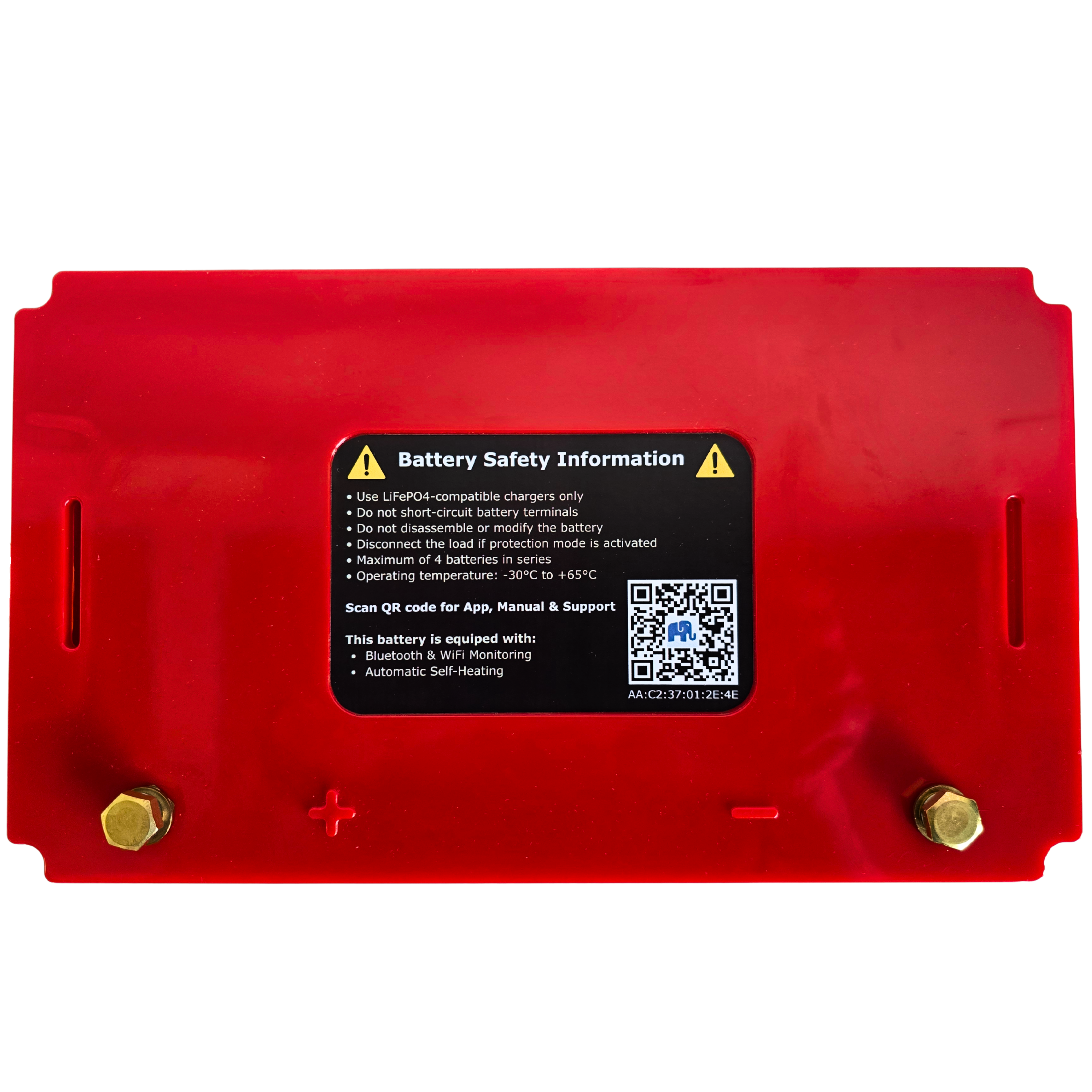 Aqua-Marina ProLine 12.8V 100Ah Lithium LiFePO4 Accu Bluetooth | WiFi | Self Heating – ECE R10 Certified