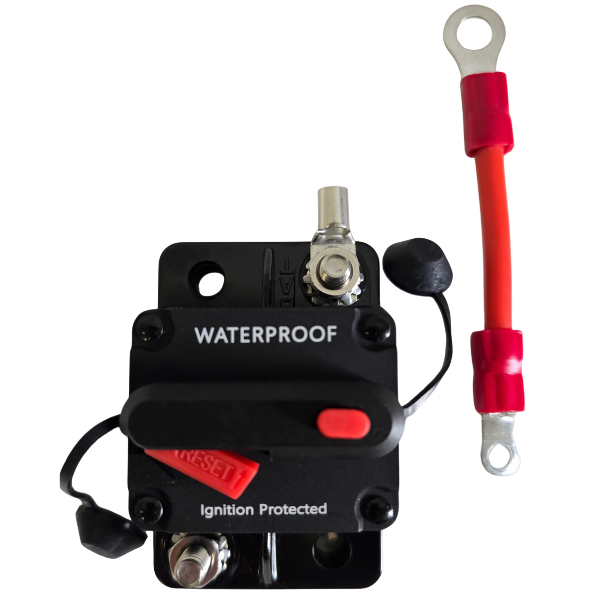 Circuit Breaker 20-80A 12V-48V – Automatische zekering met reset en hoofdschakelaar