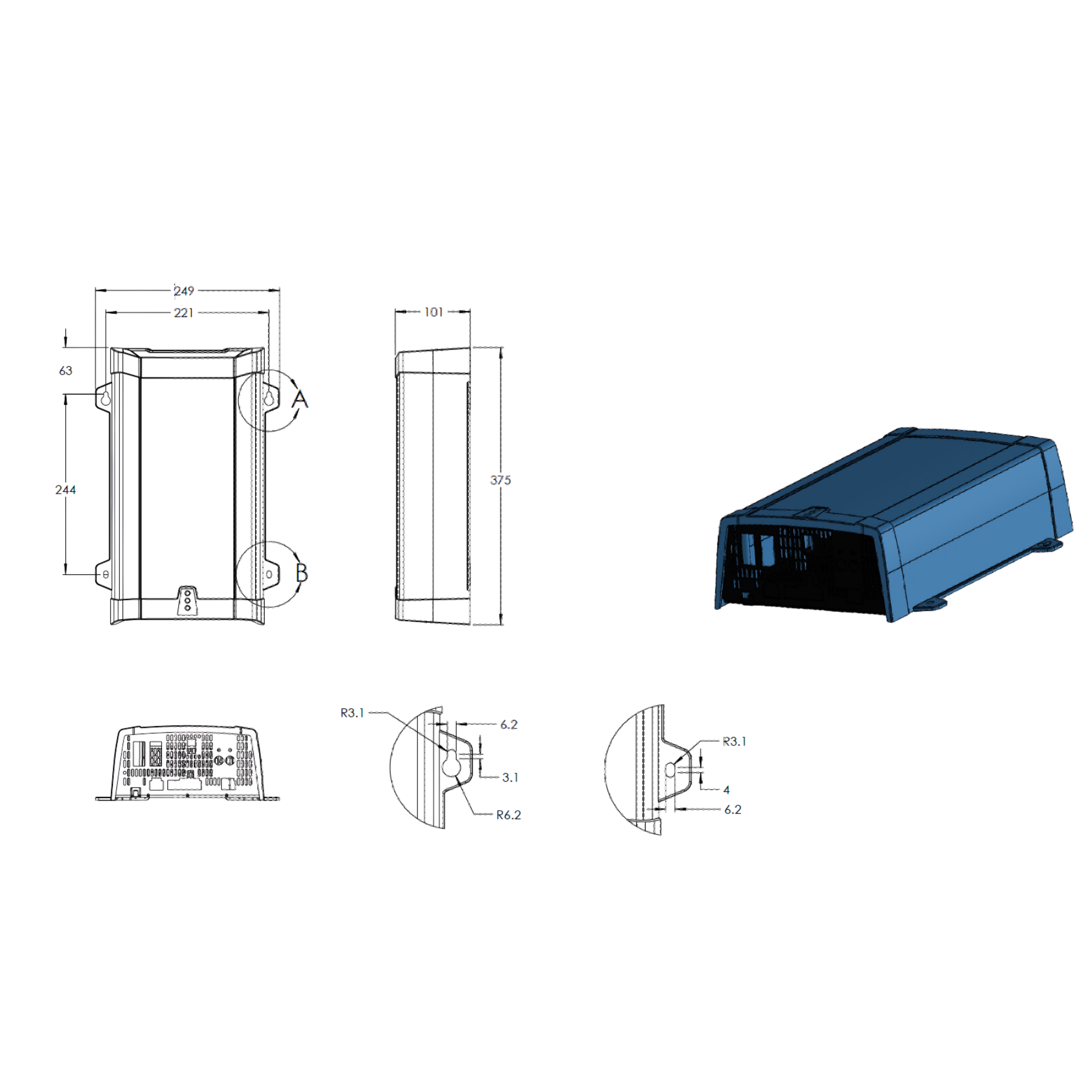 Victron MultiPlus 12/1200/50-16 | 12V Omvormer en Acculader