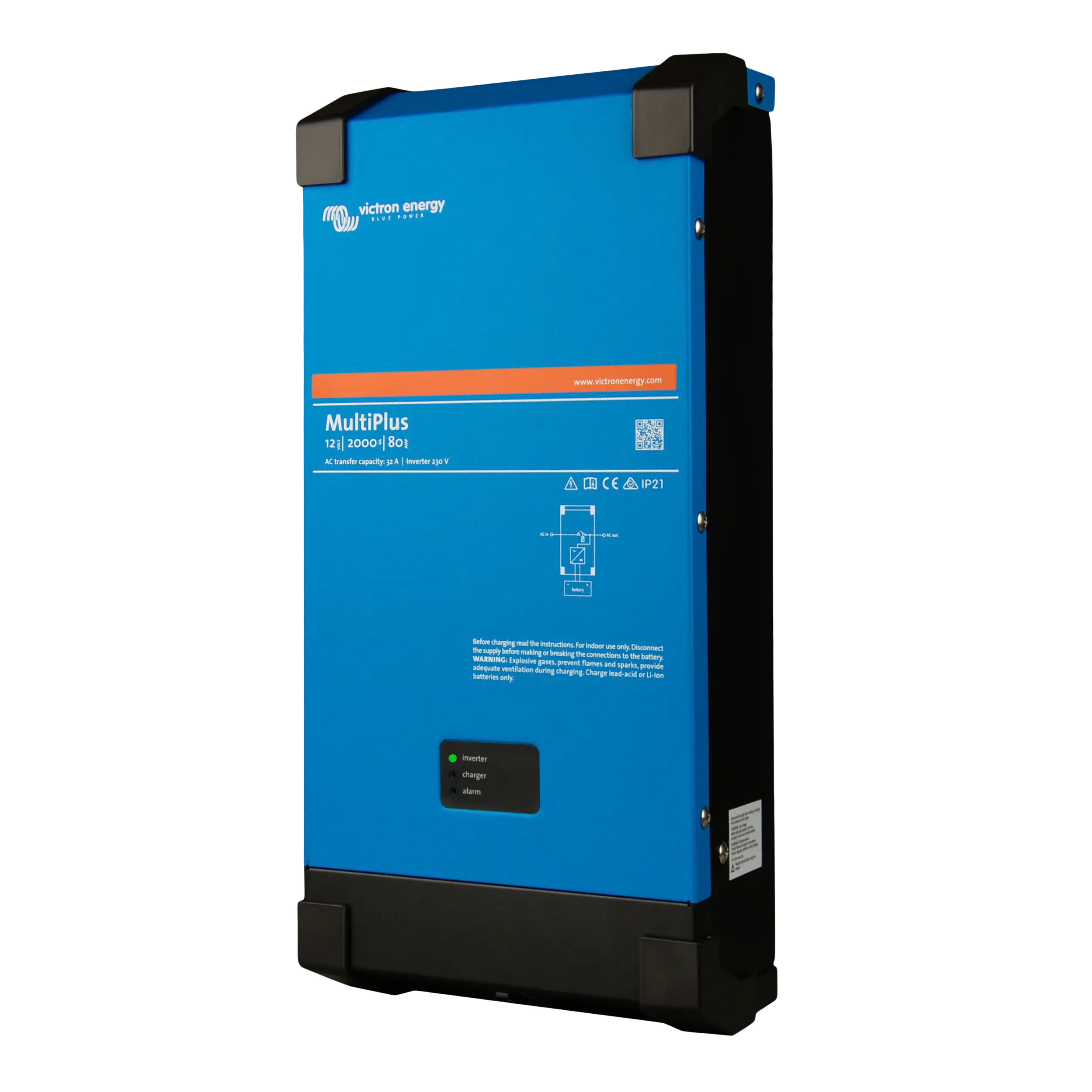 Victron MultiPlus 12/2000/80-32 | 12V Omvormer en Acculader