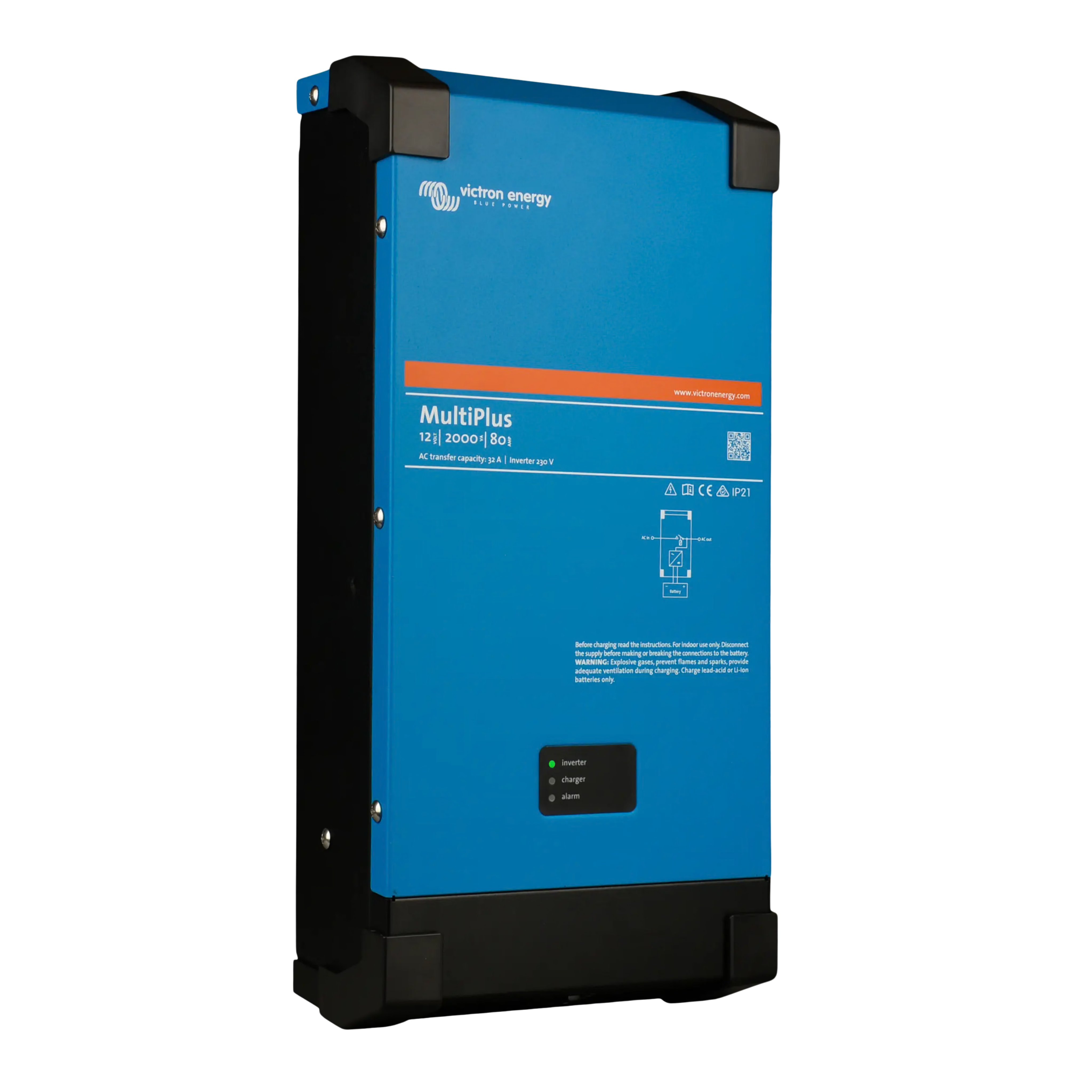 Victron MultiPlus 12/2000/80-32 | 12V Omvormer en Acculader