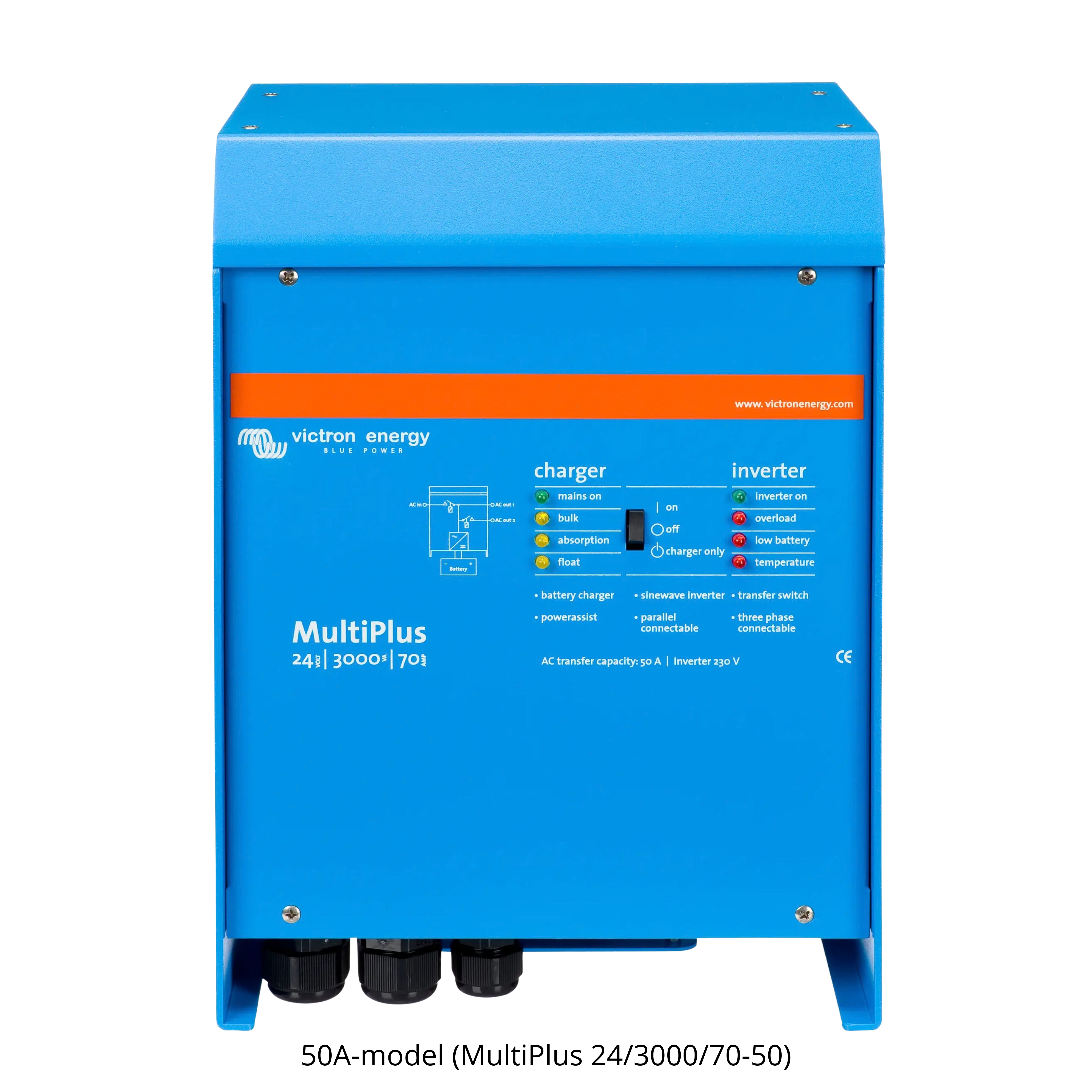 Victron MultiPlus 24/3000/70-50 | 24V Omvormer en Acculader